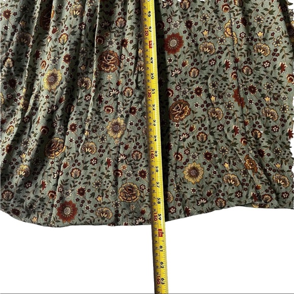 Spell x Free People Lady Untamed Gown XXL Long Sleeve V-Neck Maxi Dress Floral - Picture 11 of 13